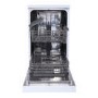 GRADE A3 - electriQ 10 Place Slimline Freestanding Dishwasher - White