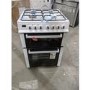 Refurbished electriQ 60cm Double Oven Dual Fuel Cooker - White