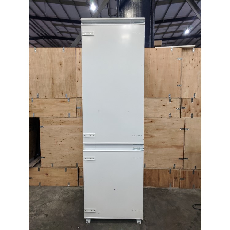 Refurbished electriQ EQINTFF7030 Integrated 269 Litre 70/30 Fridge Freezer White