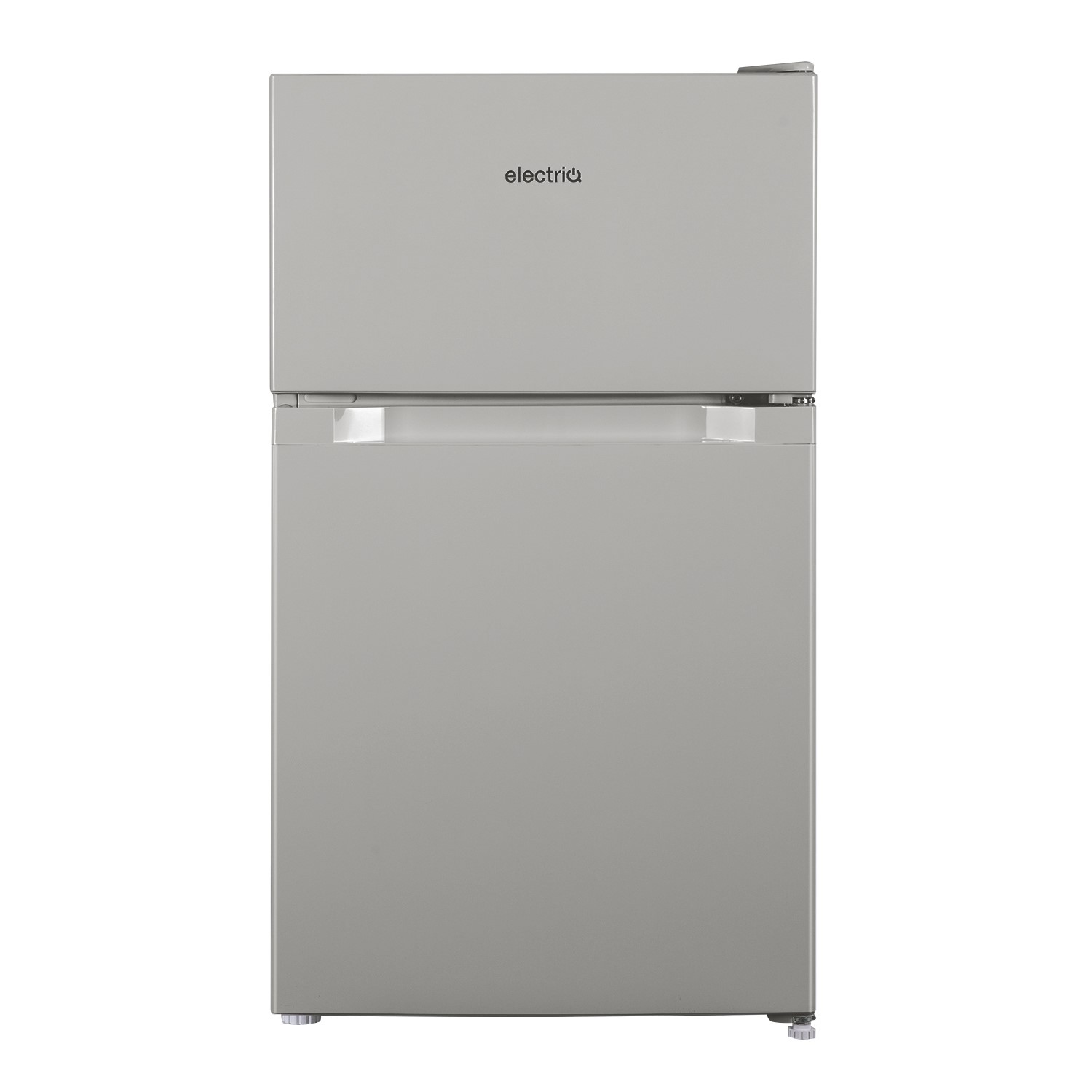 electriQ 86 Litre 70/30 Freestanding Fridge Freezer Silver electriQ