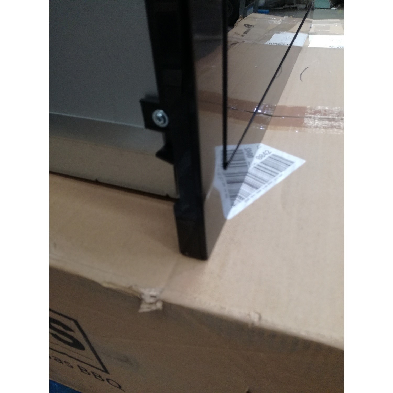 Refurbished electriQ 25L Built in Standard Solo Microwave in Black electriQ