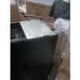 Refurbished electriQ 19 Bottle Freestanding Under Counter Wine Cooler Single Zone 30cm Wide 82cm Tall - Black