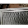 Refurbished electriQ 60cm White Visor Cooker Hood with Glass Front - Top & Rear Venting - 5 Year warranty