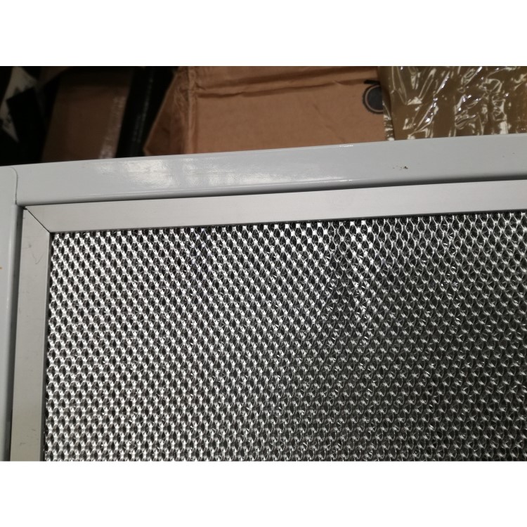 Refurbished electriQ 60cm White Visor Cooker Hood with Glass Front - Top & Rear Venting - 5 Year warranty