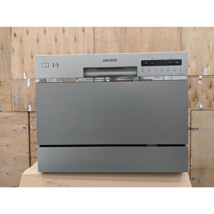Refurbished electriQ Table Top / Integrated Dishwasher - Silver
