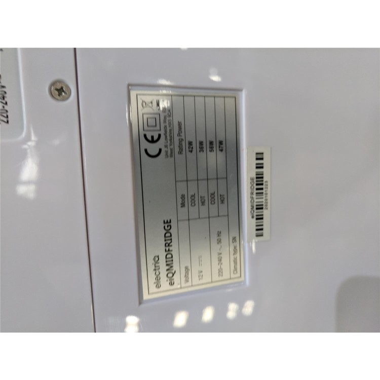 Refurbished electriQ eiQMIDFRIDGE 15 Litre Portable Mini Fridge White