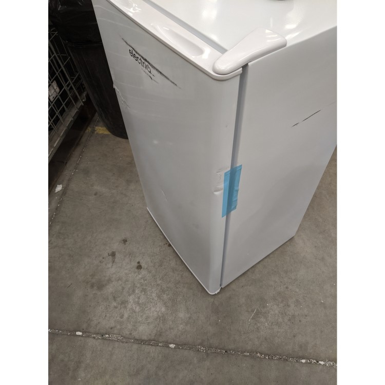 Refurbished electriQ 61 Litre Freestanding Under Counter Larder Fridge 84.5cm Tall  45cm Wide - White
