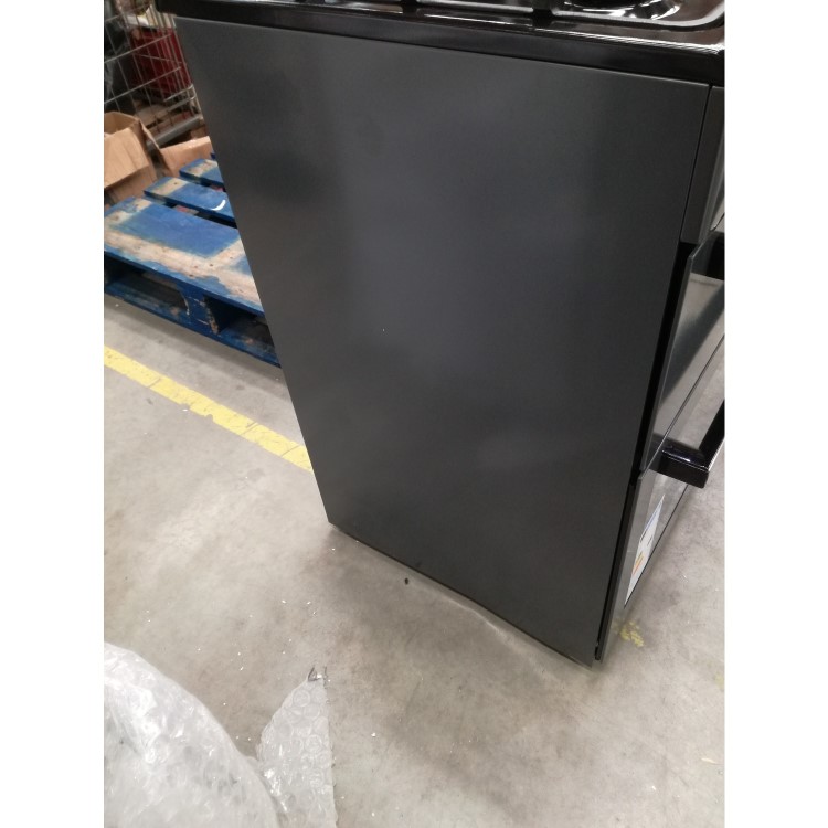 Refurbished electriQ 90cm Dual Fuel Triple Cavity Range Cooker - Charcoal Grey
