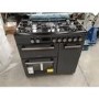 Refurbished electriQ 90cm Dual Fuel Triple Cavity Range Cooker - Charcoal Grey