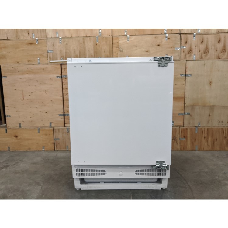 Refurbished electriQ 115 Litre Integrated Under Counter Fridge With Ice Box 60cm Wide - White
