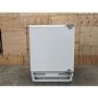 Refurbished electriQ 115 Litre Integrated Under Counter Fridge With Ice Box 60cm Wide - White