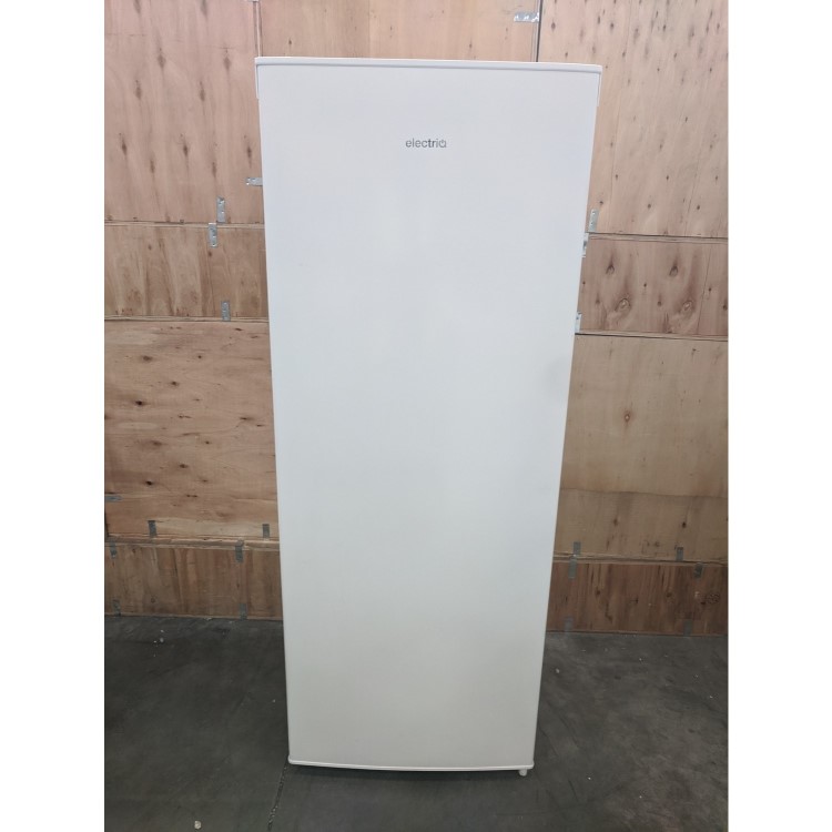 Refurbished electriQ EQFS1420FZ Freestanding 157 Litre Upright Freezer White