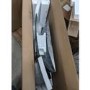 Refurbished electriQ 90cm Curved Glass Chimney Cooker Hood - Stainless Steel