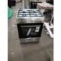 Refurbished electriQ 60cm Single Oven Dual Fuel Cooker - Stainless Steel