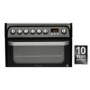 Refurbished Hotpoint HUD61KS 60cm Dual Fuel Cooker