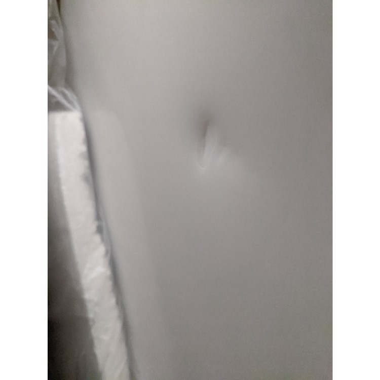 GRADE A3 - electriQ 62 Litre Freestanding Under Counter Fridge with Ice Box  84.5cm Tall 45cm Wide - White