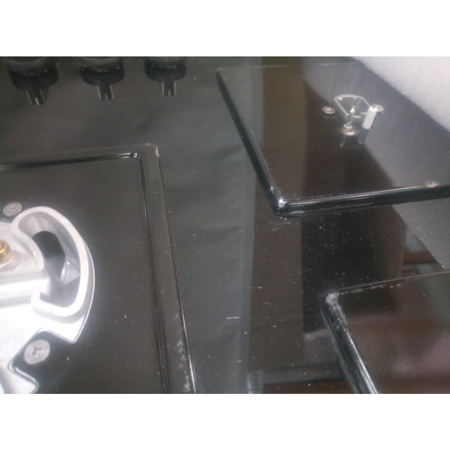 Refurbished electriQ 30cm Wide 18 Bottle Wine Cooler Black electriQ