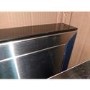 Refurbished electriQ 100cm Touch Control Wall Mounted Chimney Cooker Hood - Black Glass Front- 5 Year warranty