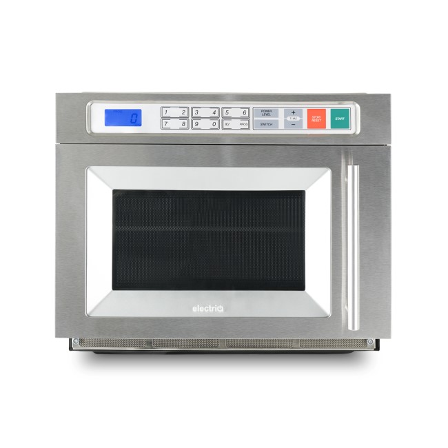 electriQ 1800W 30L Programmable Commercial Freestanding Microwave for Commercial Kitchens & Catering