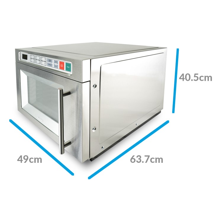 Refurbished electriQ 1800W 30L Freestanding Programmable Commercial Microwave