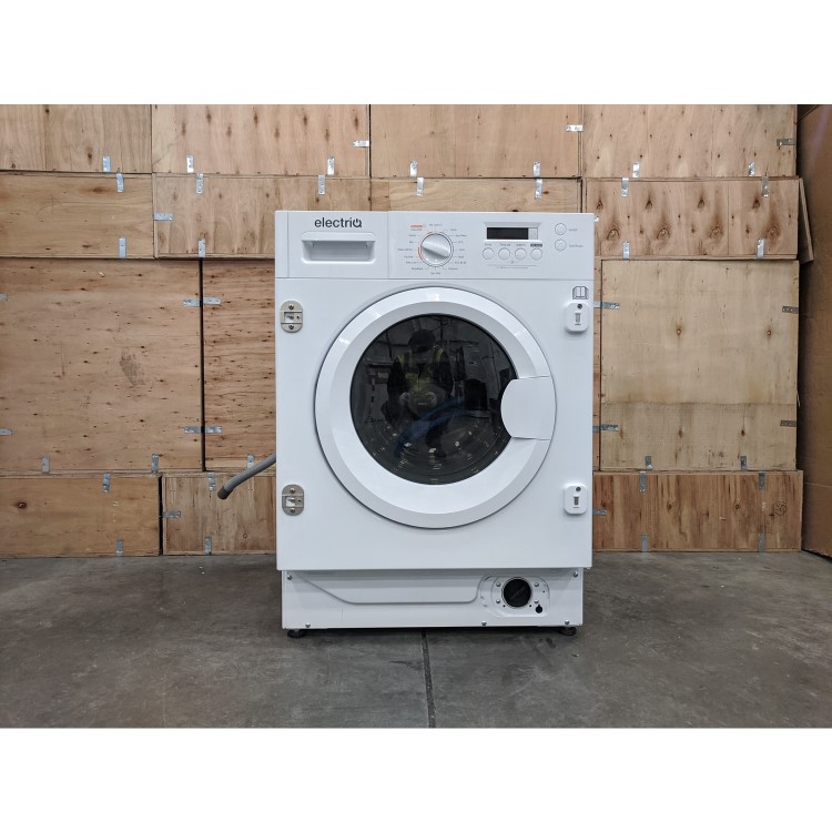 Refurbished electriQ EIQINTWD148 Integrated 8/6KG 1400 Spin Washer Dryer White