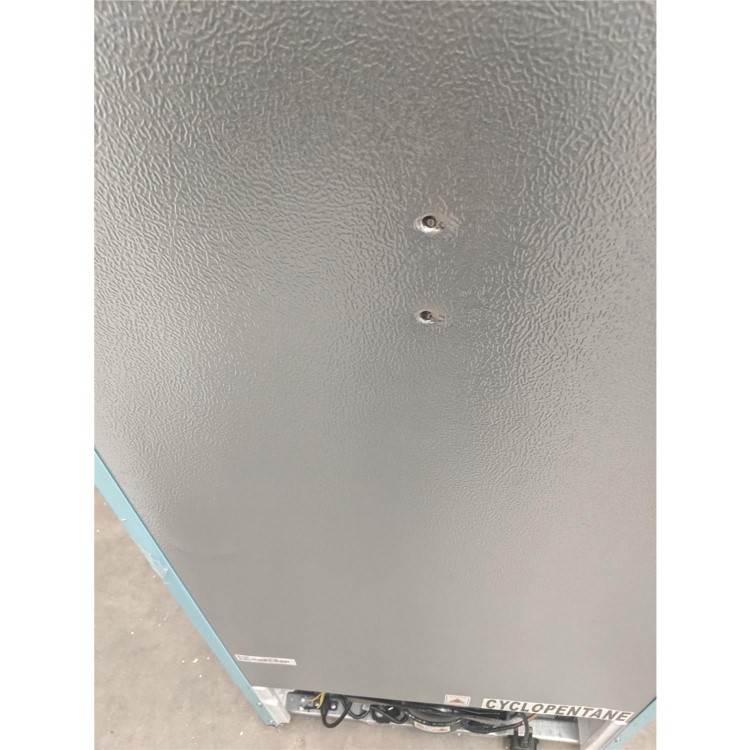 Refurbished eLectriQ eq6040retroblue Freestanding 244 Litre 60/40 Frost Free Fridge Freezer