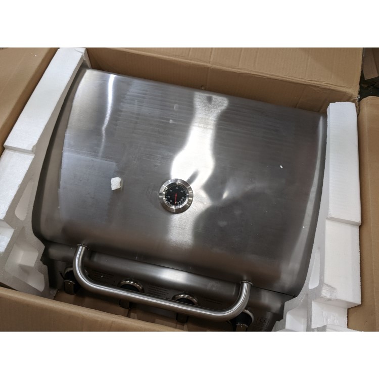 Refurbished electriQ Georgia Classic 4 Burner Gas BBQ with Side Burner