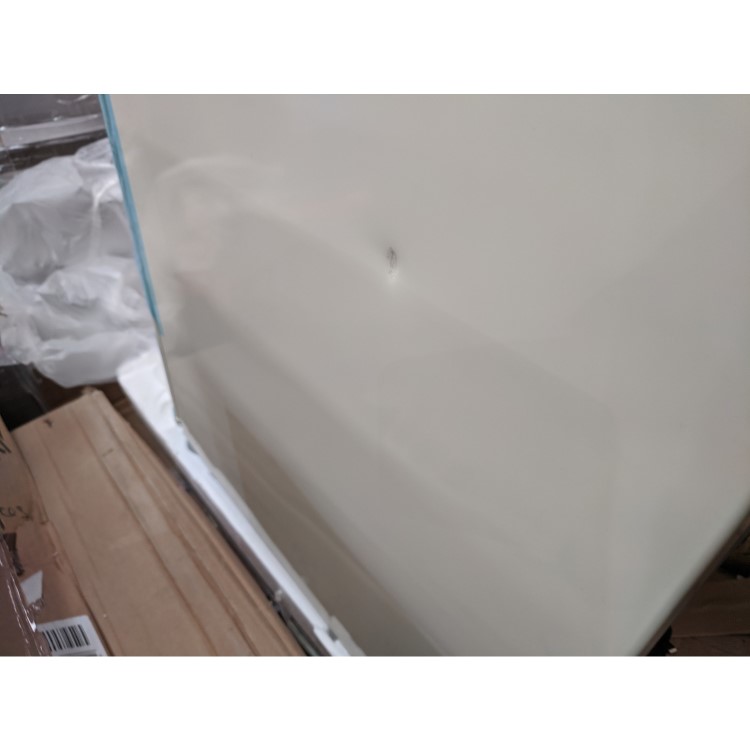 Refurbished electriQ 45 Litre Freetanding Table Top Fridge Retro 48cm Wide - Cream