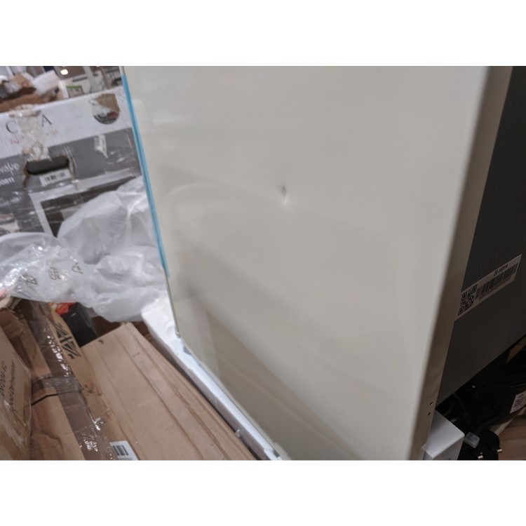 Refurbished electriQ 45 Litre Freetanding Table Top Fridge Retro 48cm Wide - Cream