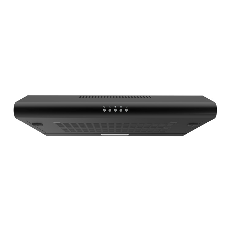 electriQ 60cm Visor Cooker Hood in Black