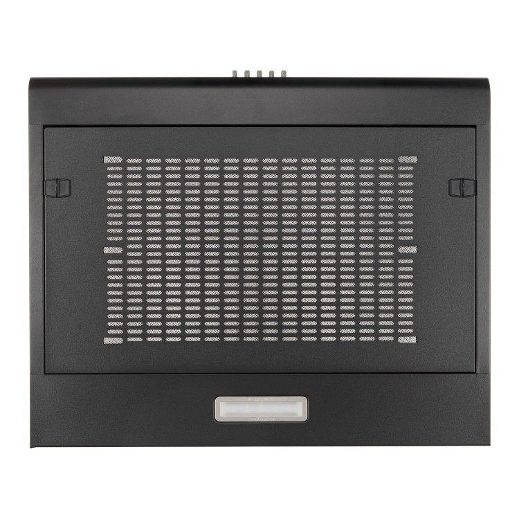electriQ 60cm Visor Cooker Hood in Black
