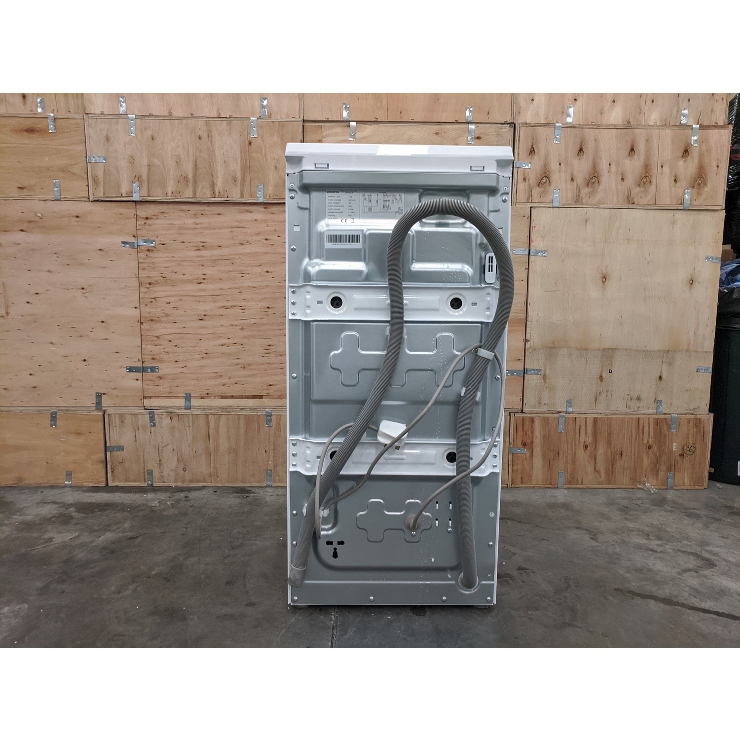 Refurbished electriQ 7.5kg 1200rpm Freestanding Top Loading Washing