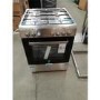Refurbished electriQ 60cm Single Oven Dual Fuel Cooker - Stainless Steel