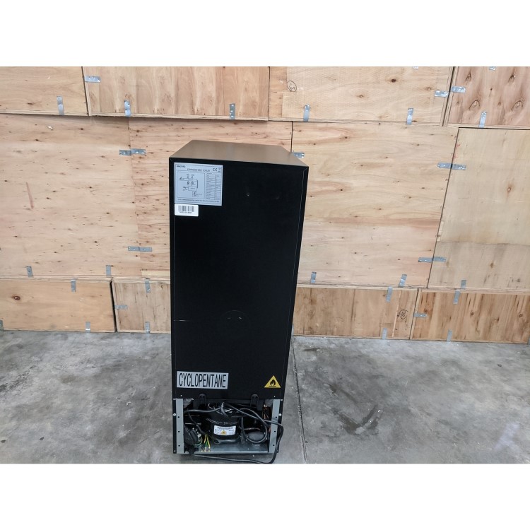 Refurbished electriQ EQWINE30S Freestanding 18 Bottle Single Zone Wine Cooler Stainless Steel/Black