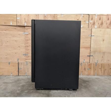 Refurbished electriQ EQ30WINEBL Freestanding 19 Bottle Single Zone Under Counter Wine Cooler Black