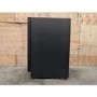 Refurbished electriQ EQ30WINEBL Freestanding 19 Bottle Single Zone Under Counter Wine Cooler Black