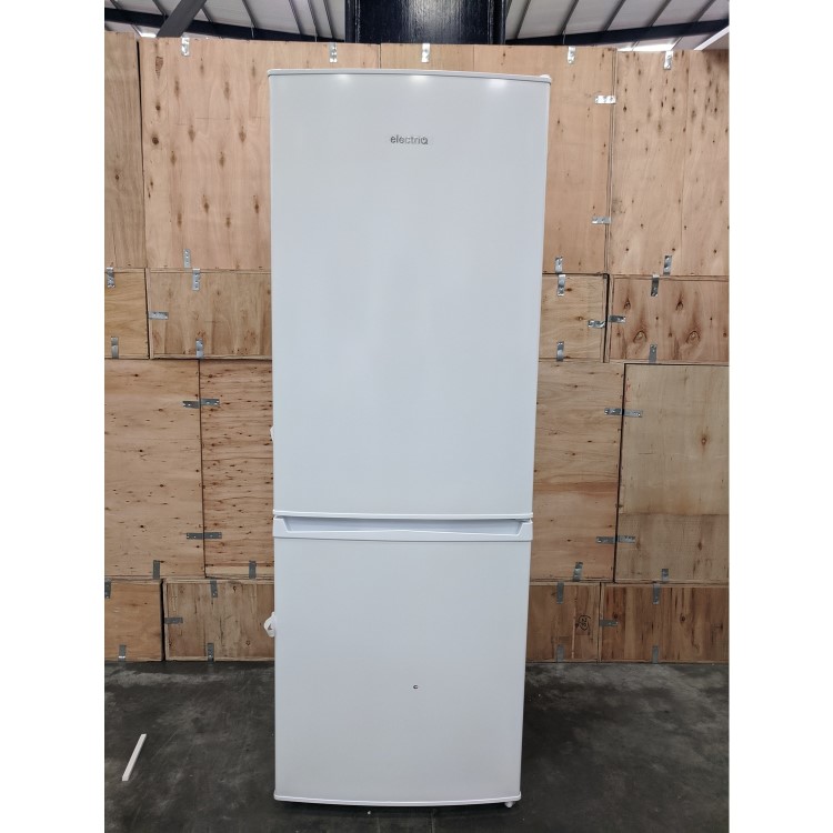 Refurbished electriQ 167 Litre 60/40 Freestanding Fridge Freezer - White