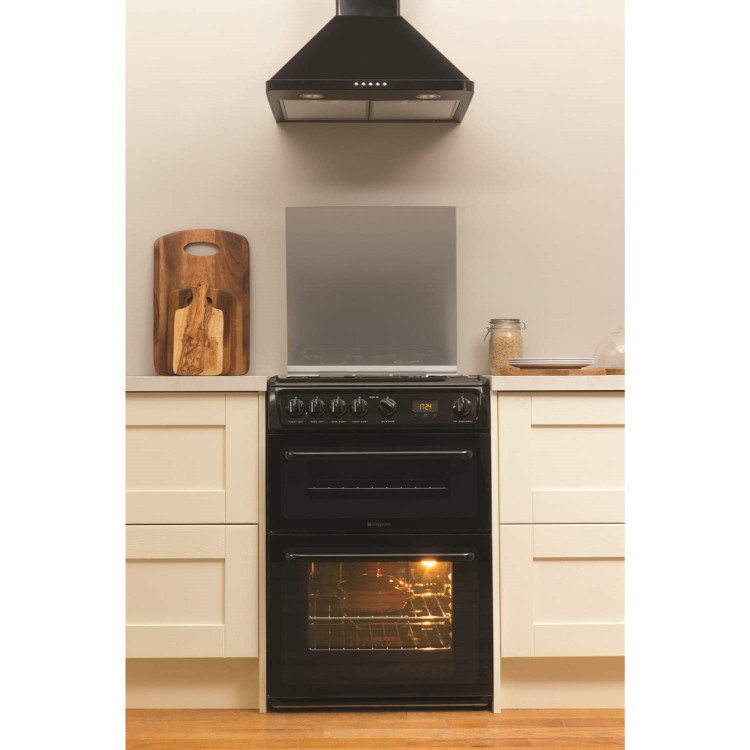 Refurbished Hotpoint HAGL60K 60cm Gas Cooker