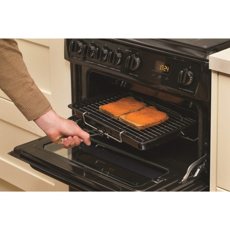 Refurbished Hotpoint HAGL60K 60cm Gas Cooker