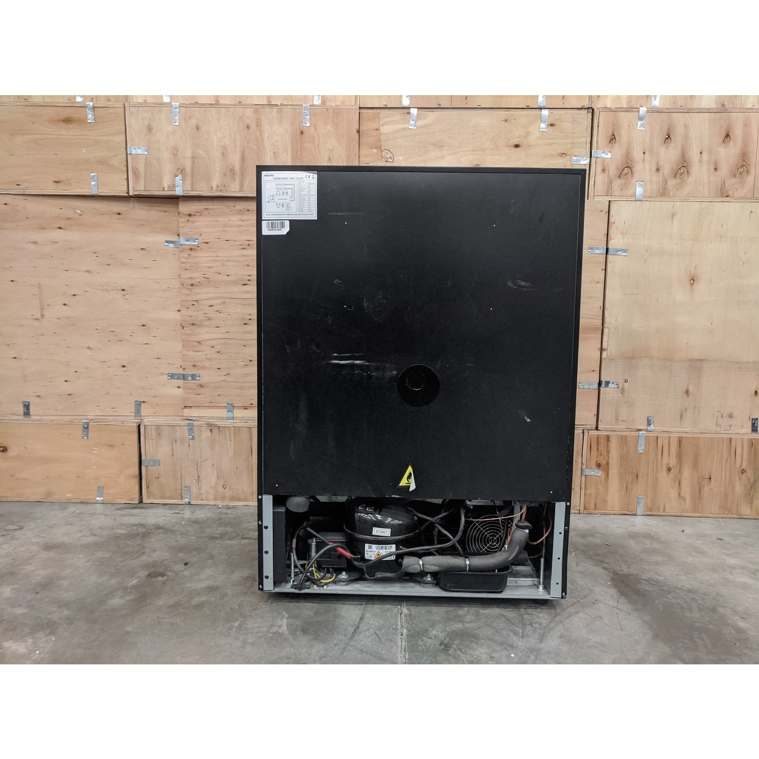 Refurbished electriQ 36 Bottle Freestanding Under Counter Wine Cooler