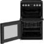Refurbished Hotpoint HD5V93CCB 50cm Electric Cooker With Ceramic Hob