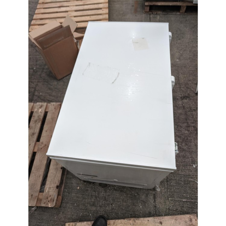 Refurbished electriQ 300 Litre Chest Freezer 67cm Deep  112cm Wide - White