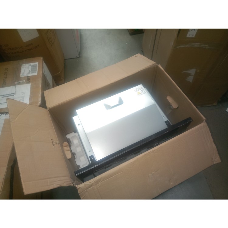 Refurbished electriQ 20L 800W Black Built In Microwave with Grill