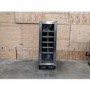 Refurbished electriQ EQWINE30S Freestanding 18 Bottle Single Zone Wine Cooler Stainless Steel/Black