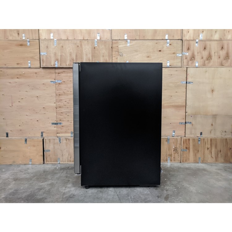 Refurbished electriQ EQWINE30S Freestanding 18 Bottle Single Zone Wine Cooler Stainless Steel/Black