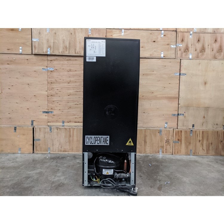 Refurbished electriQ EQWINE30S Freestanding 18 Bottle Single Zone Wine Cooler Stainless Steel/Black