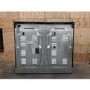 Refurbished electriQ 100cm Dual Fuel Double Oven Range Cooker - Stainless Steel