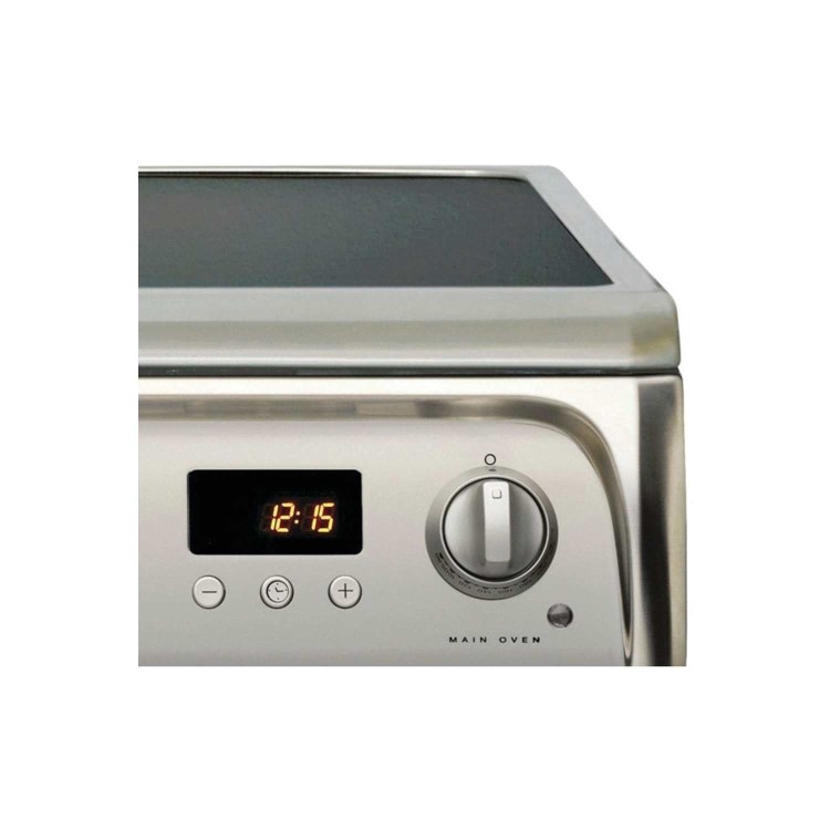 Refurbished Hotpoint HUE61X 60cm Electric Cooker With Ceramic Hob