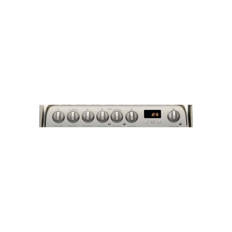 Refurbished Hotpoint HUE61X 60cm Electric Cooker With Ceramic Hob