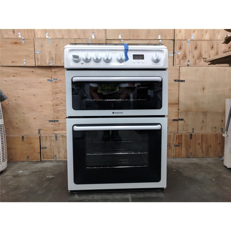 GRADE A3 - Refurbished Hotpoint HAGL60P 60cm Gas Cooker